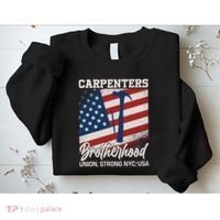 Capenters Brotherhood Union Strong NYC USA Sweatshirt thumb 2