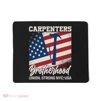 Capenters Brotherhood Union Strong NYC USA Mousepad thumb 0