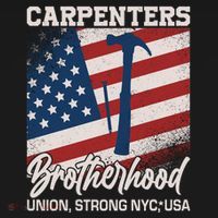 Capenters Brotherhood Union Strong NYC USA Ornament thumb 1