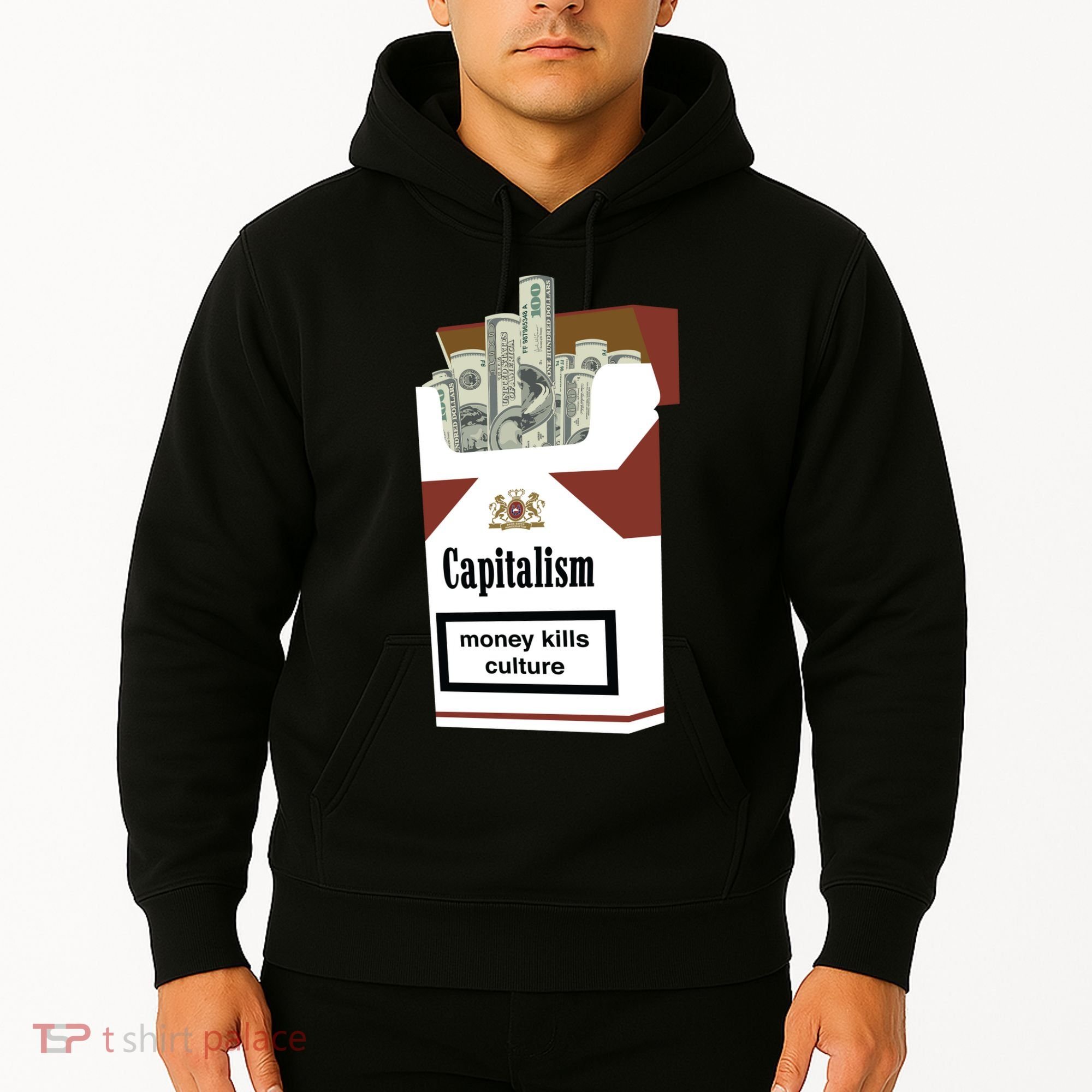 Capitalism Money Kills Culture Hoodie