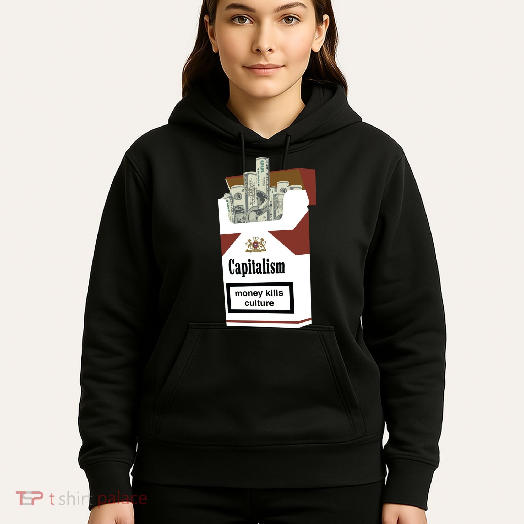 Capitalism Money Kills Culture Hoodie