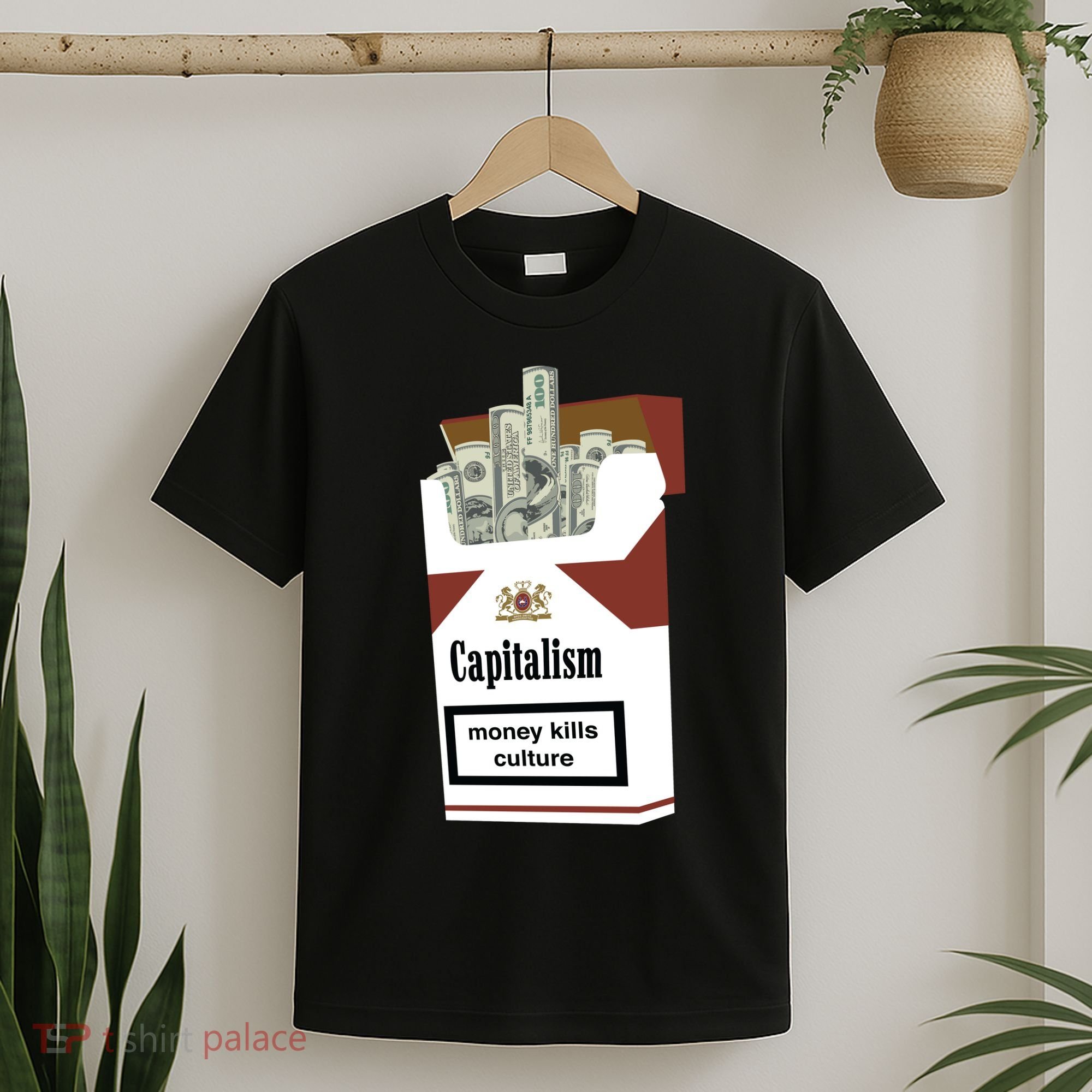 Capitalism Money Kills Culture T-Shirt