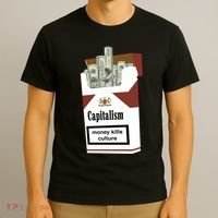 Capitalism Money Kills Culture T-Shirt thumb 3