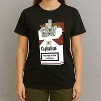 Capitalism Money Kills Culture T-Shirt thumb 4