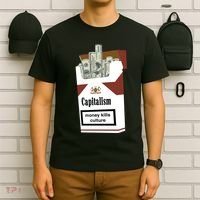 Capitalism Money Kills Culture T-Shirt thumb 6