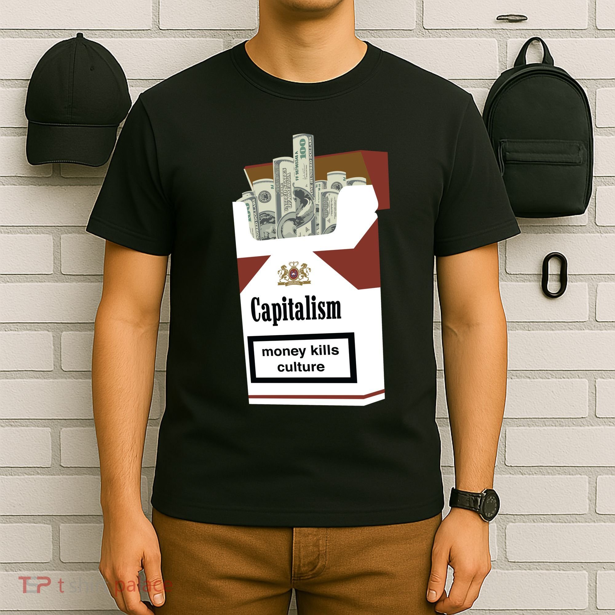 Capitalism Money Kills Culture T-Shirt