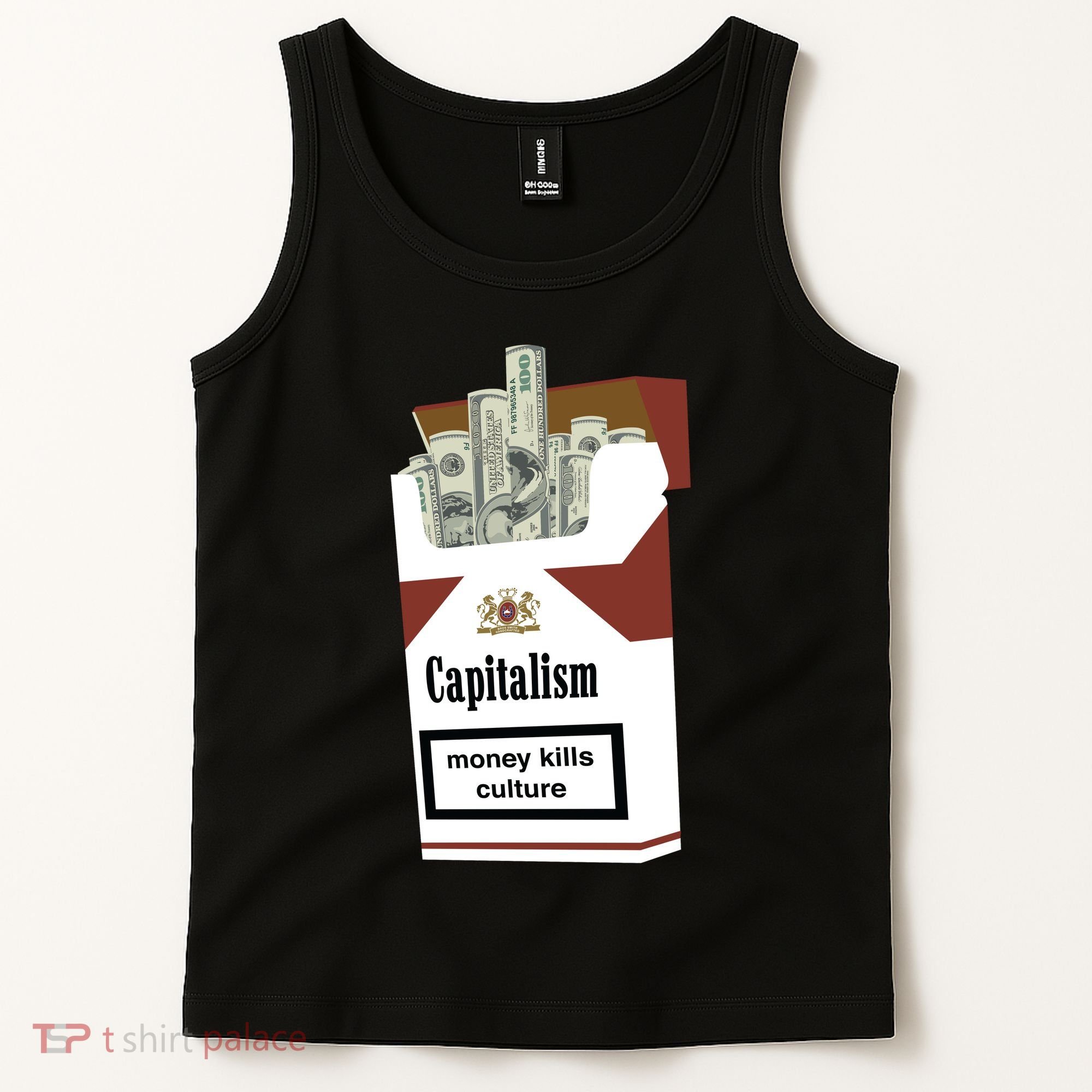 Capitalism Money Kills Culture Tank Top