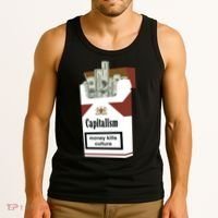 Capitalism Money Kills Culture Tank Top thumb 3