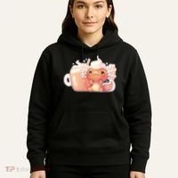 Cappuccino Axolotl Hoodie thumb 5