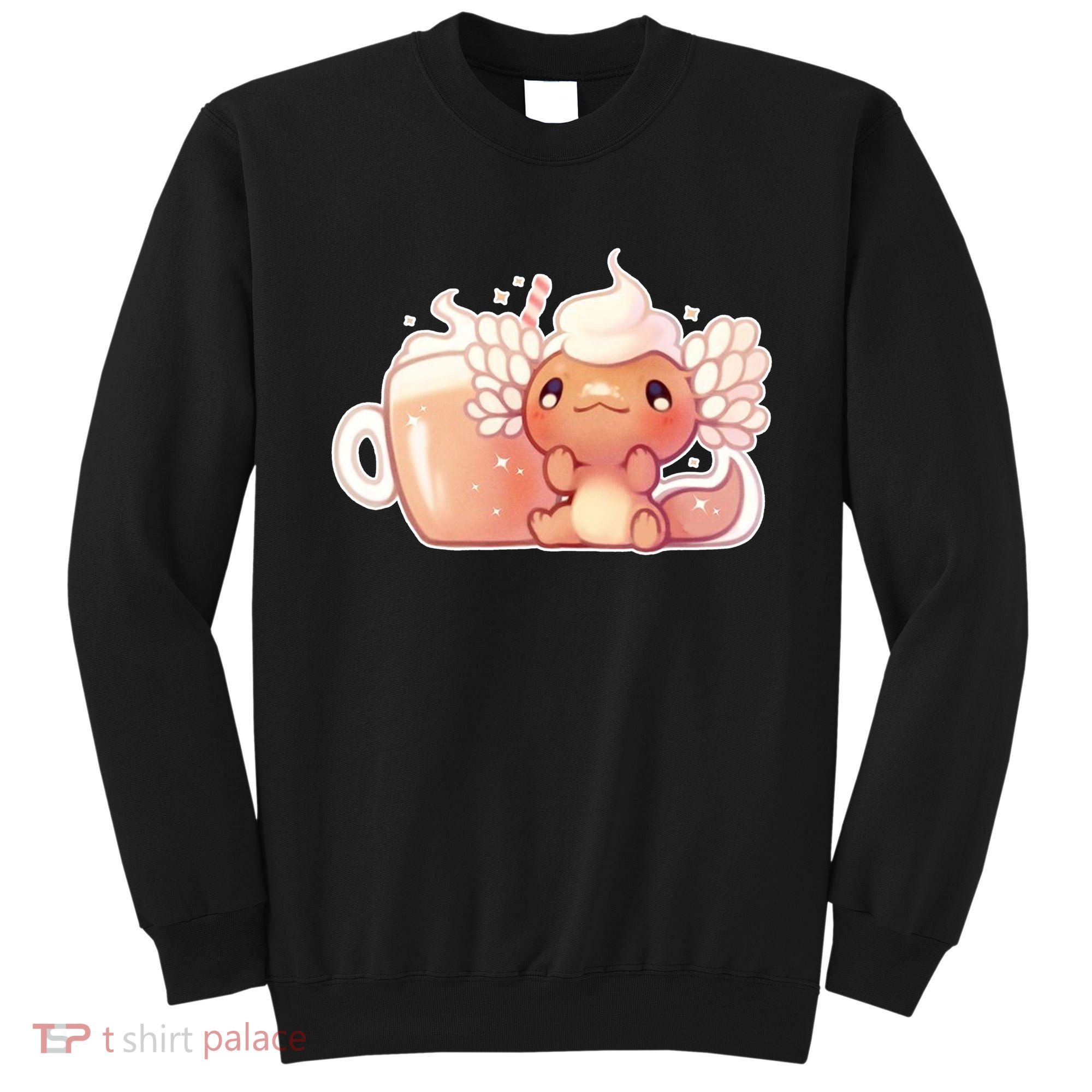 Cappuccino Axolotl Sweatshirt