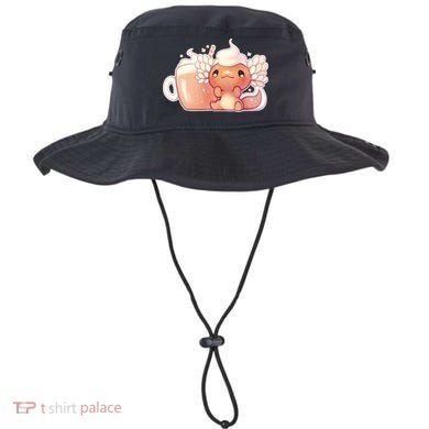 Cappuccino Axolotl Bucket Hat