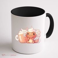 Cappuccino Axolotl Coffee Mug thumb 1