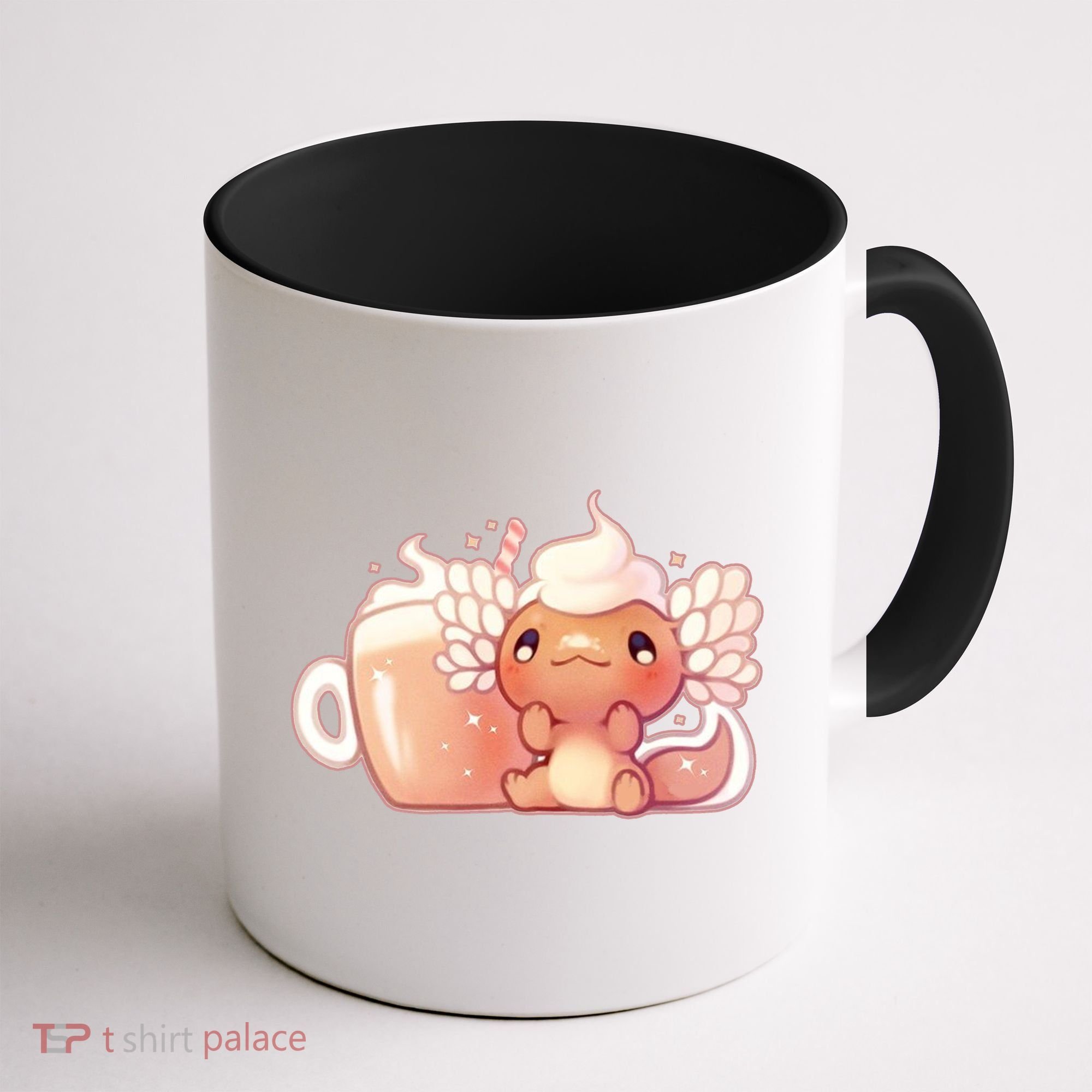 Cappuccino Axolotl Coffee Mug