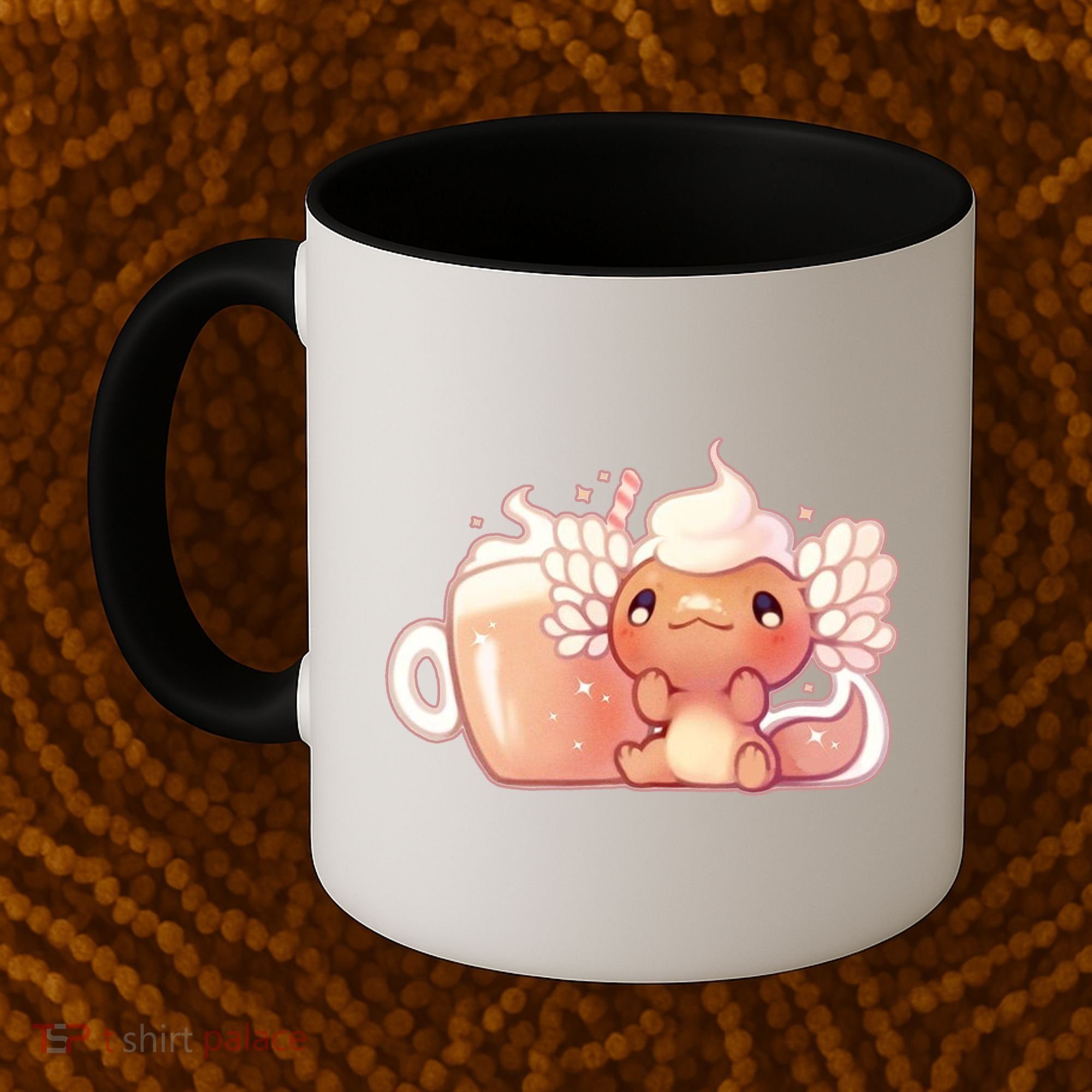 Cappuccino Axolotl Coffee Mug