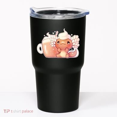 Cappuccino Axolotl Tumbler