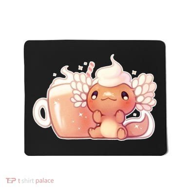 Cappuccino Axolotl Mousepad