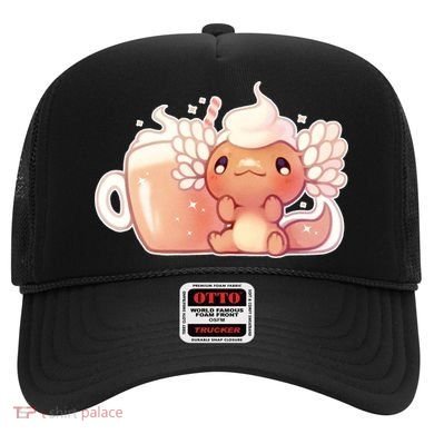 Cappuccino Axolotl Hat