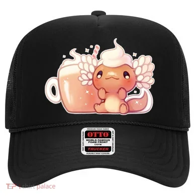 Cappuccino Axolotl Hat