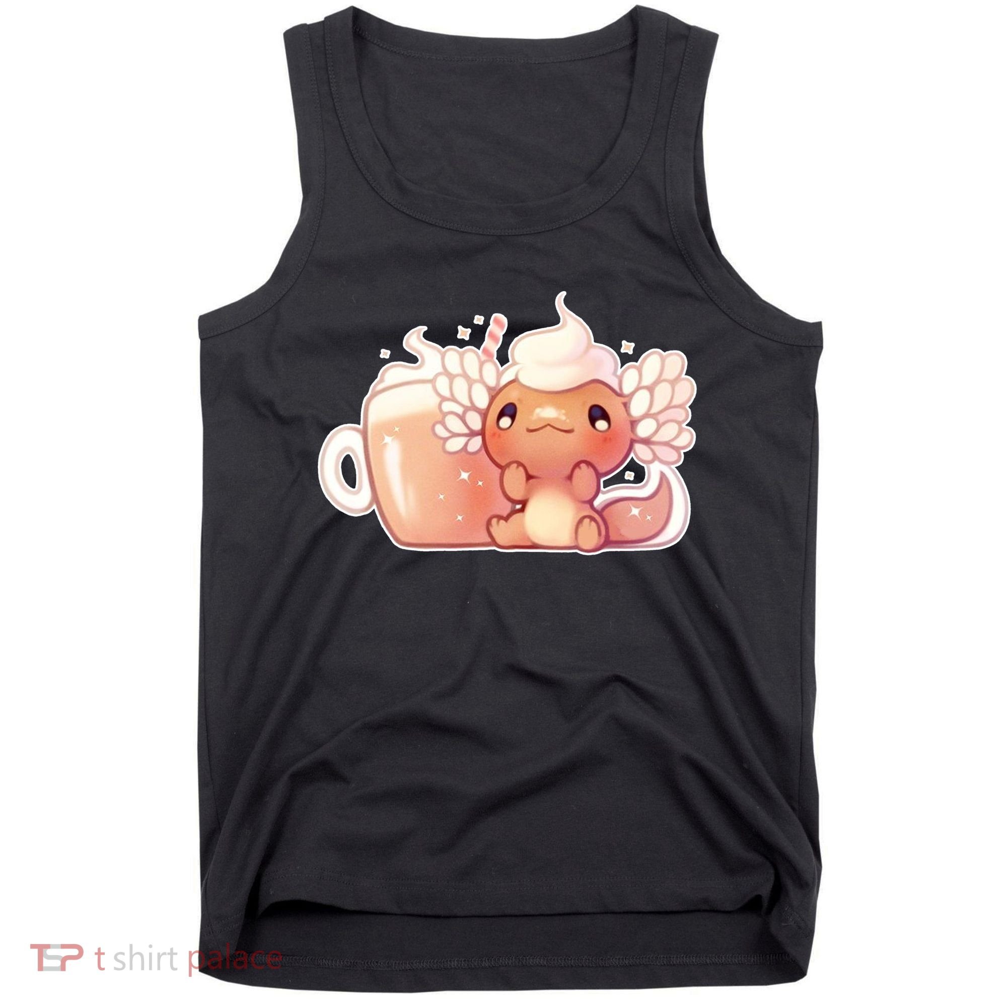 Cappuccino Axolotl Tank Top