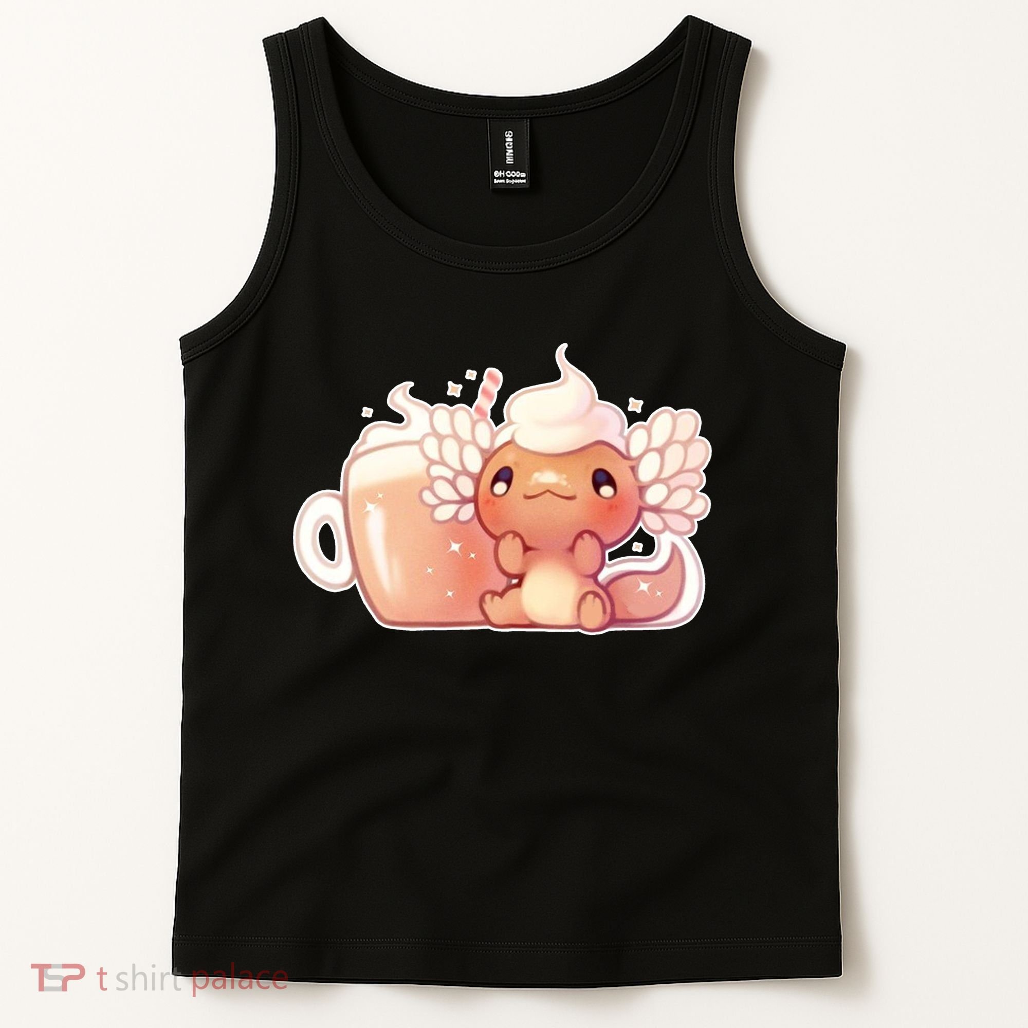 Cappuccino Axolotl Tank Top