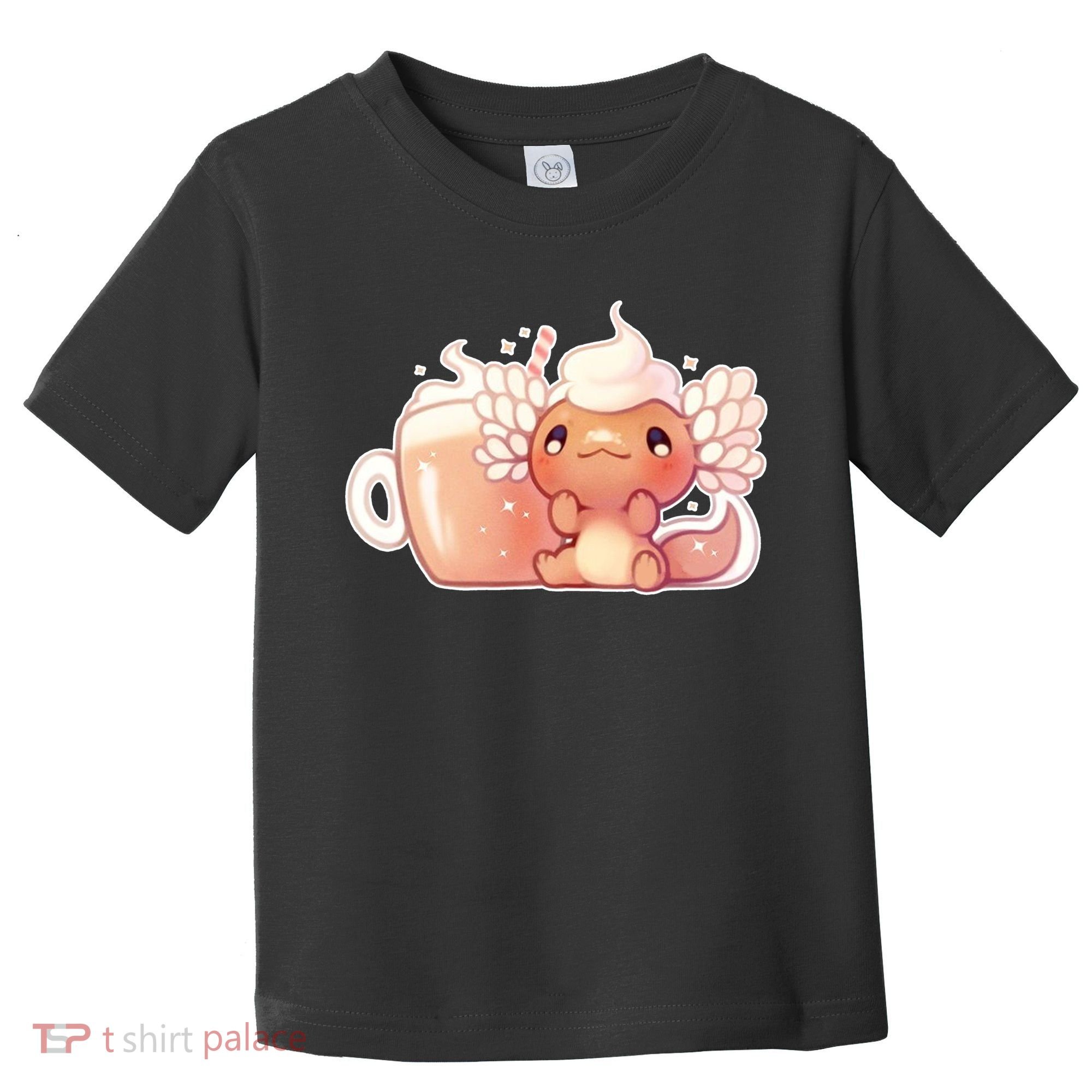 Cappuccino Axolotl Toddler T-Shirt