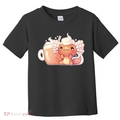 Cappuccino Axolotl Toddler T-Shirt