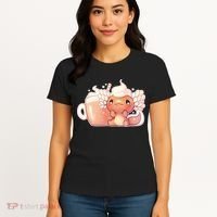 Cappuccino Axolotl Women's T-Shirt thumb 4