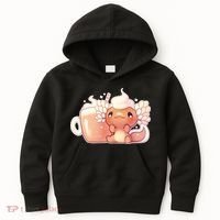Cappuccino Axolotl Kids Hoodie thumb 0