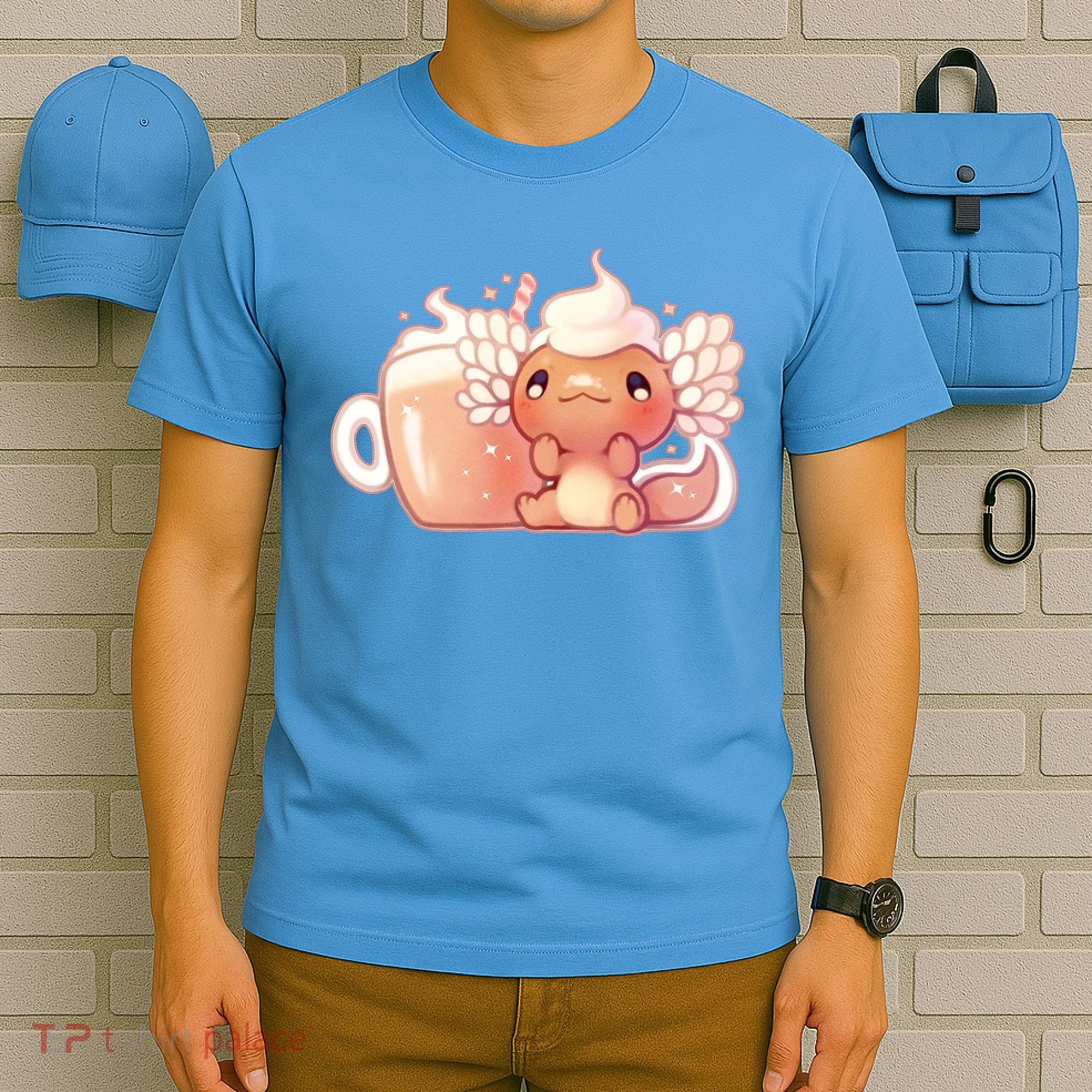 Cappuccino Axolotl T-Shirt