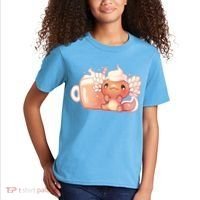 Cappuccino Axolotl Kids T-Shirt thumb 2