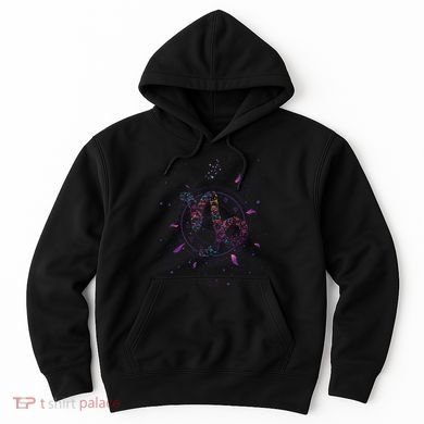 Capricorn Floral Zodiac Hoodie