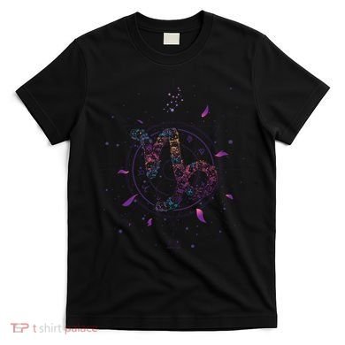Capricorn Floral Zodiac T-Shirt
