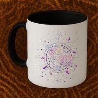 Capricorn Floral Zodiac Coffee Mug thumb 2