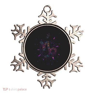 Capricorn Floral Zodiac Ornament