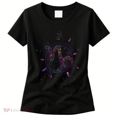 Capricorn Floral Zodiac Women's T-Shirt