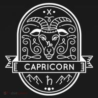 Capricorn Zodiac Symbol Design Toddler Hoodie thumb 2