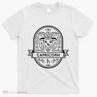 Capricorn Zodiac Symbol Design T-Shirt thumb 0