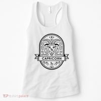 Capricorn Zodiac Symbol Design Women's Tank Top thumb 0