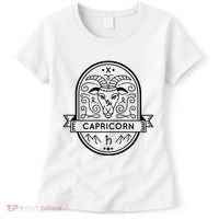 Capricorn Zodiac Symbol Design Women's T-Shirt thumb 0