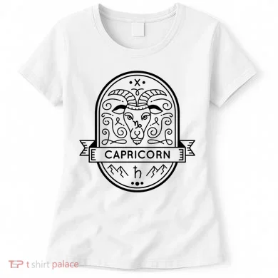 Capricorn Zodiac Symbol Design Women's T-Shirt