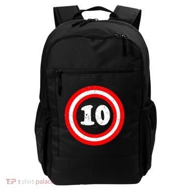 Captain 10th Birthday Backpack