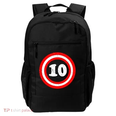 Captain 10th Birthday Backpack
