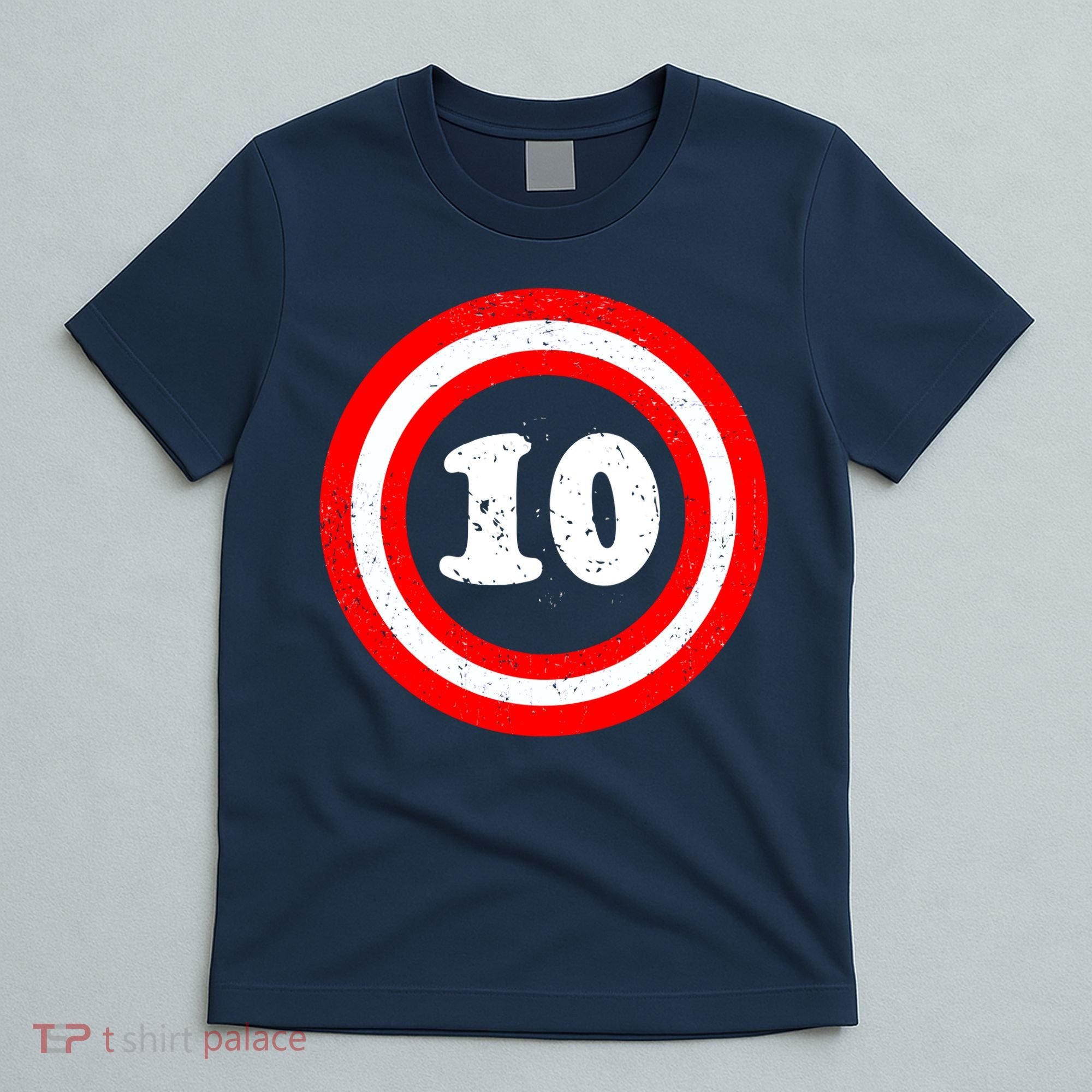 Captain 10th Birthday T-Shirt