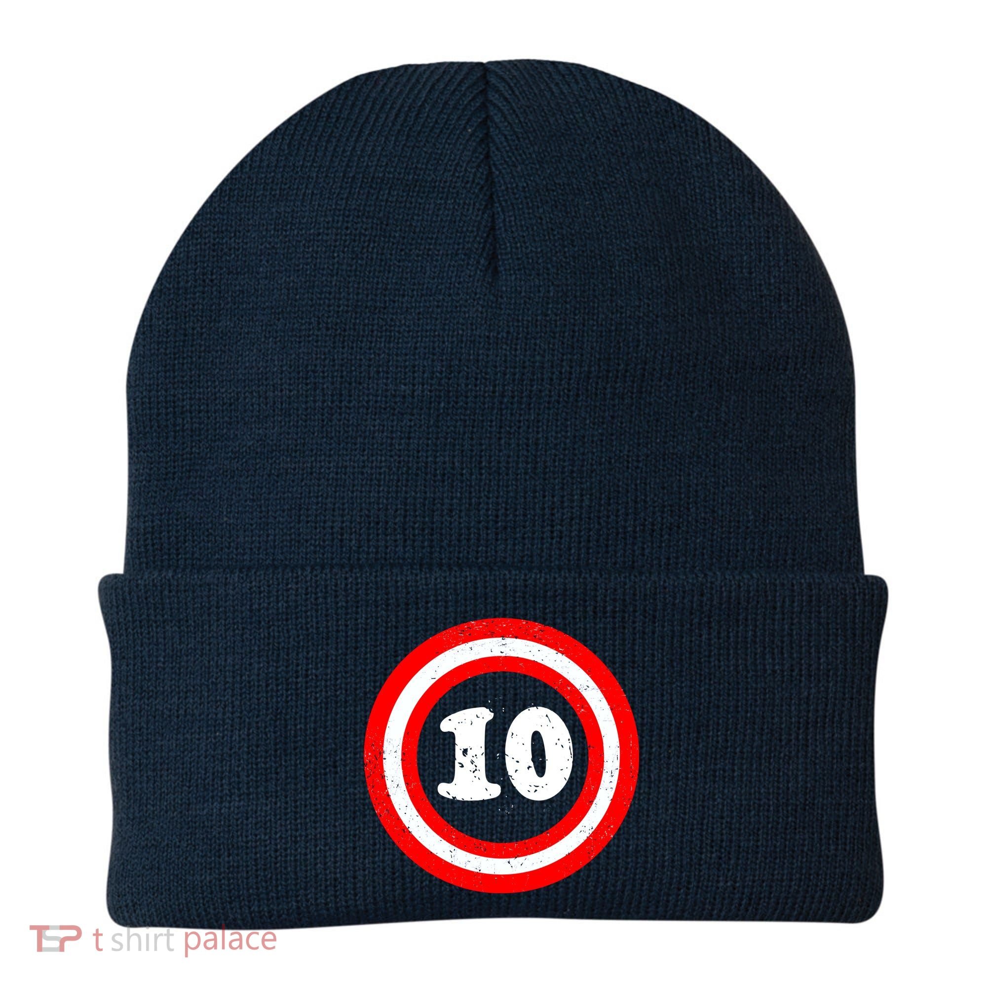 Captain 10th Birthday Beanie