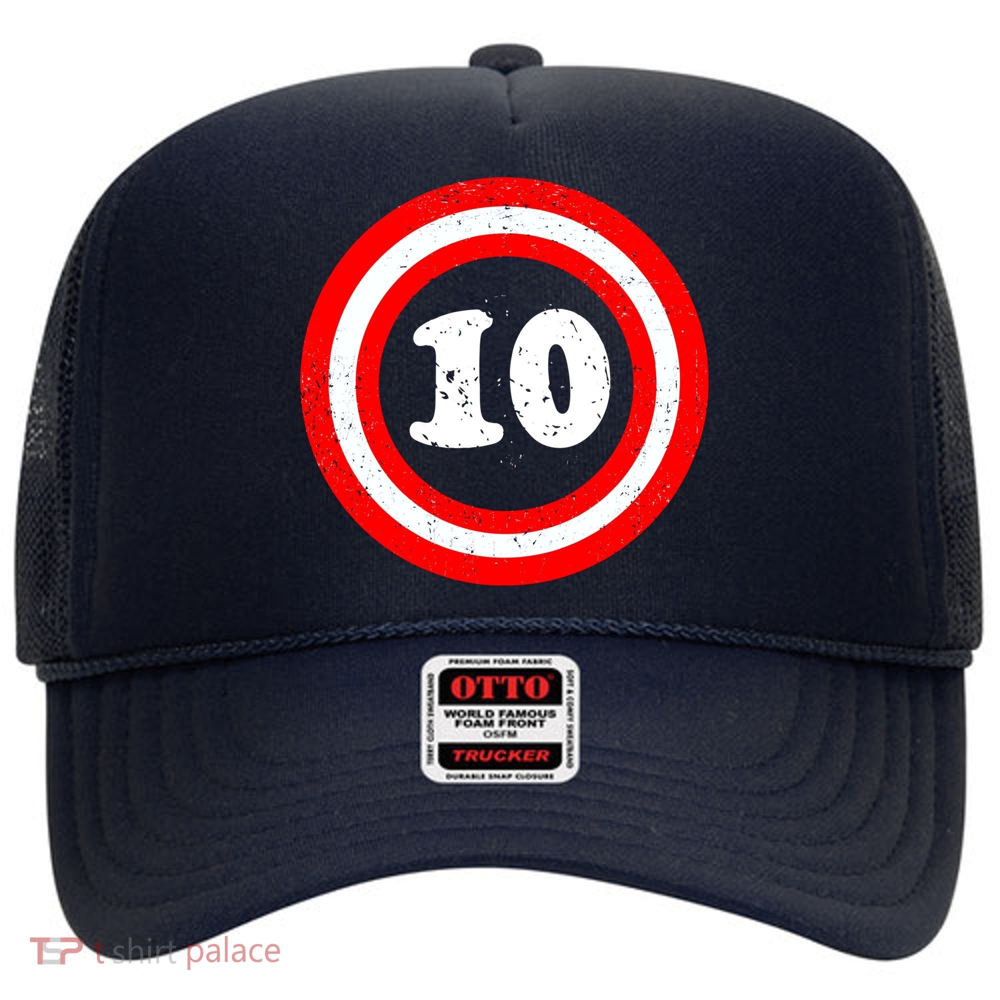Captain 10th Birthday Hat