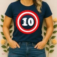 Captain 10th Birthday Women's T-Shirt thumb 2