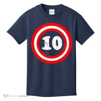 Captain 10th Birthday Kids T-Shirt