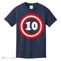 Captain 10th Birthday Kids T-Shirt thumb 0