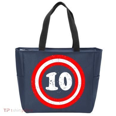 Captain 10th Birthday Tote Bag