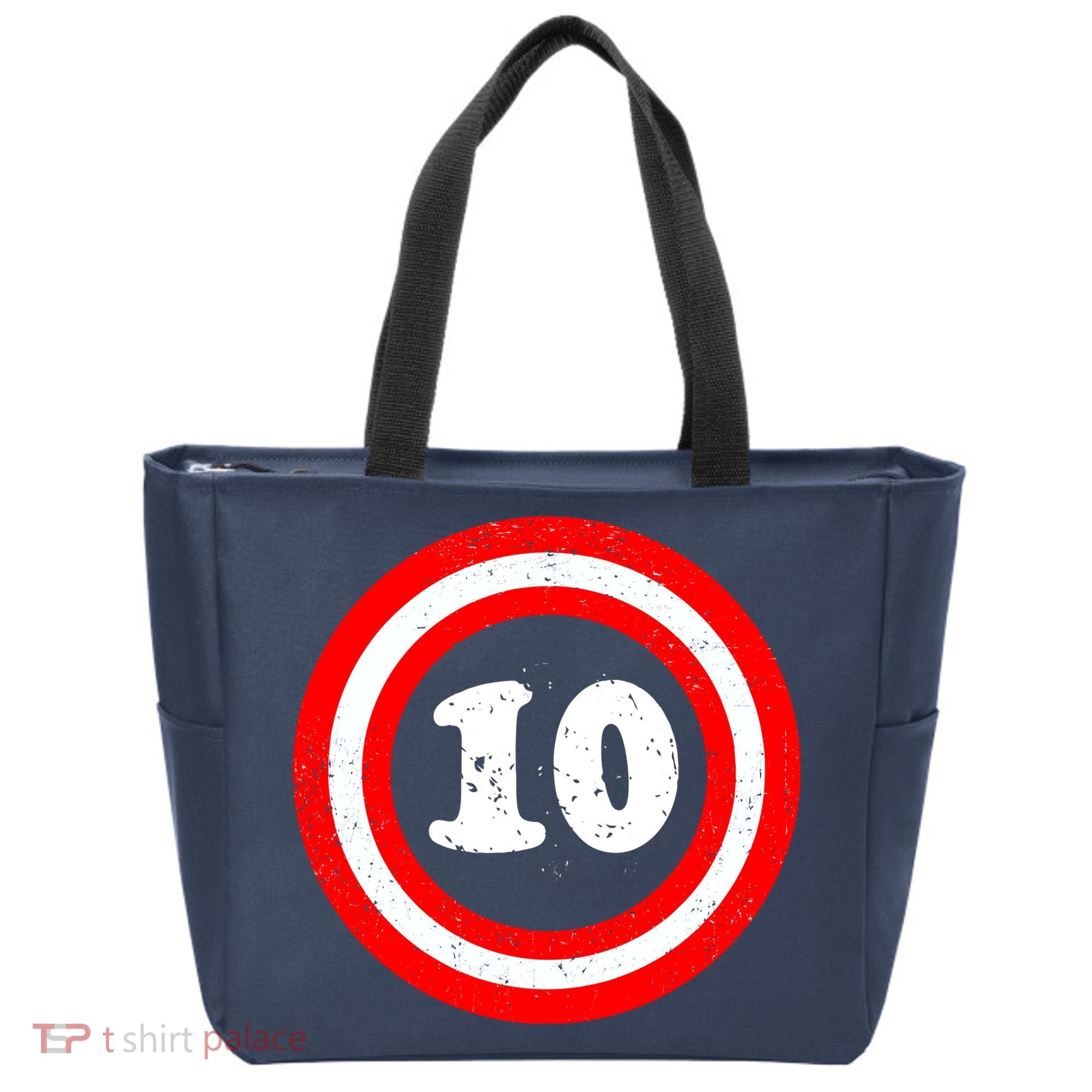 Captain 10th Birthday Tote Bag